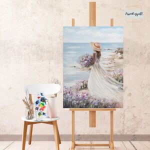 Élményfestés otthon: Tengerparti idill