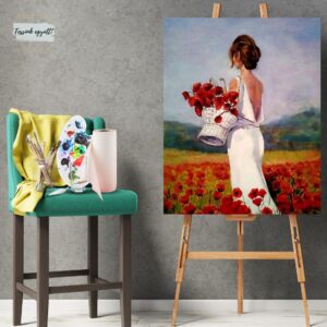 Élményfestés otthon: Pipacsmezőn