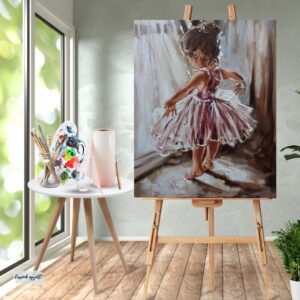 Élményfestés otthon: Kicsi balerina