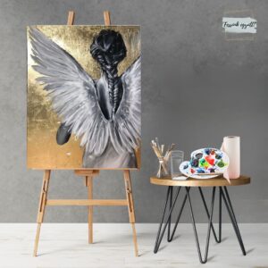 Élményfestés otthon: Angyal