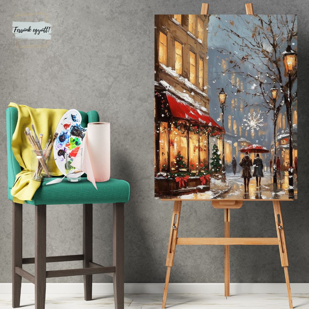 Élményfestés otthon: Télünnep