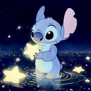 Gyerek festés-Stitch- sötétben világító festékkel– December 14. 14:30, Jászberény