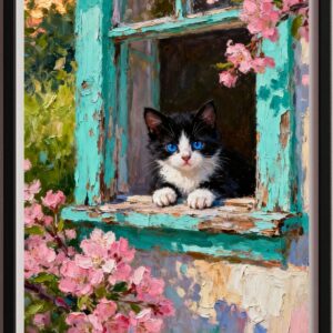 Cica az ablakban – Április 23. 17:30, Cegléd