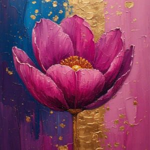 Virág arany dekorral – Május 7. 17:30 , Kecskemét